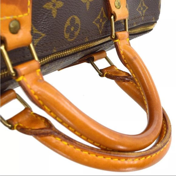 SOLD!! AUTHENTIC LOUIS VUITTON SPEEDY 30 HANDBAG PURSE MONOGRAM CANVAS - Picture 5 of 12
